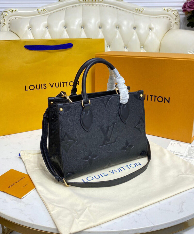 Louis Vuitton Onthego PM Tote Bag M45653 Black